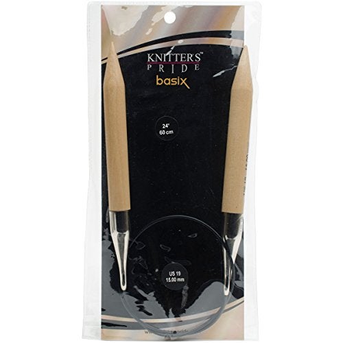 Knitter's Pride Basix Fixed Circular Needles 24-Size 19/15mm - Image 2