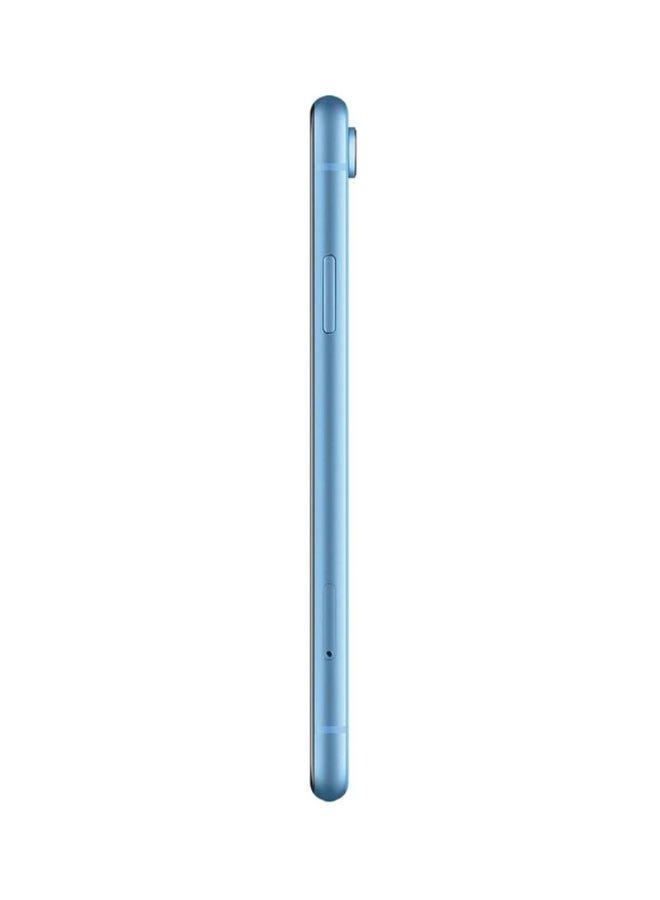 ابل  مُجدد - آيفون XR مع تطبيق فيس تايم بذاكرة داخلية سعة 128 جيجابايت ويدعم تقنية 4G LTE بلون أزرق - Image 5