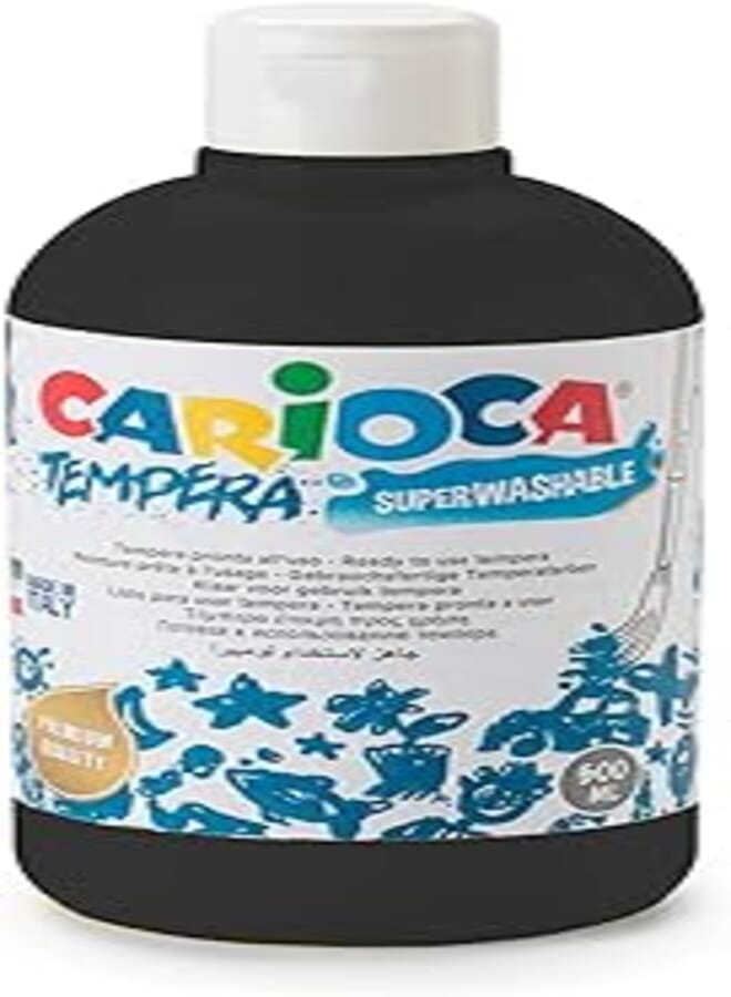 carioca CARIOCA Ready Tempera Btl. 500 ml, Black 02