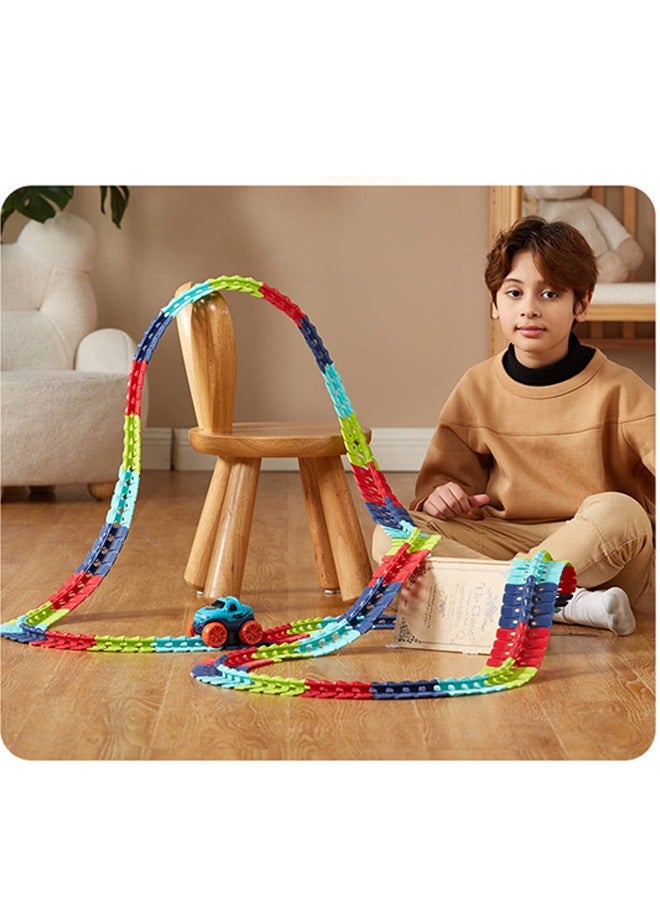 Beauenty 138-PCS Children's Toy Track Puzzle Construction Toy - Image 4