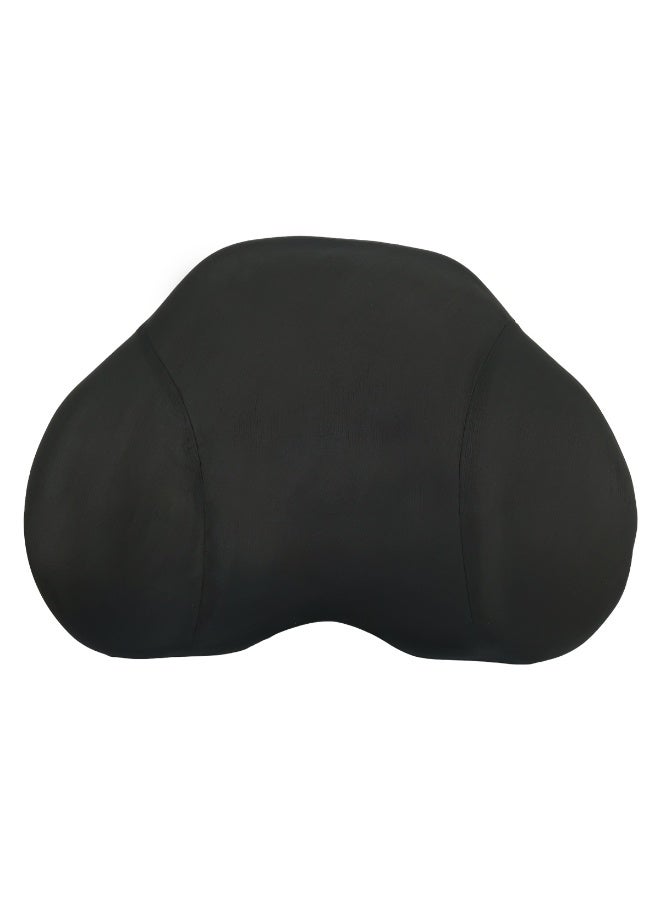 3XR Memory Foam Lumbar Support Cushion for Chair – Ergonomic Back Rest with Washable Cover, Butterfly Design, Pain Relief for Office, Home, Car & Wheelchair 46×31 cm - Image 1