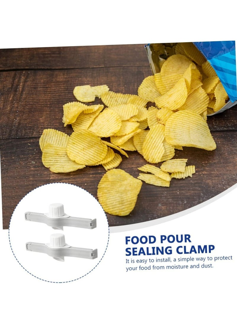 Oasisgalore - 2PCS Metal Bag Clips – Sealing Clips for Snacks and Food Storage - Image 1