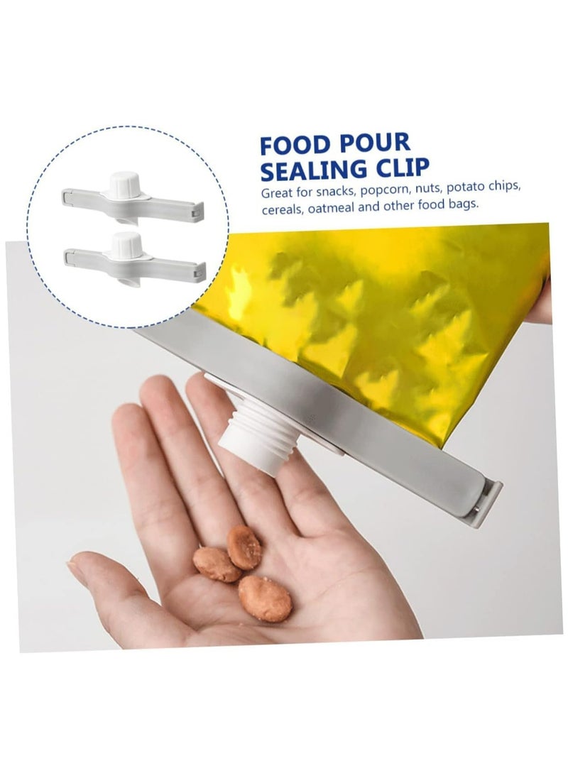 Oasisgalore - 2PCS Metal Bag Clips – Sealing Clips for Snacks and Food Storage - Image 1