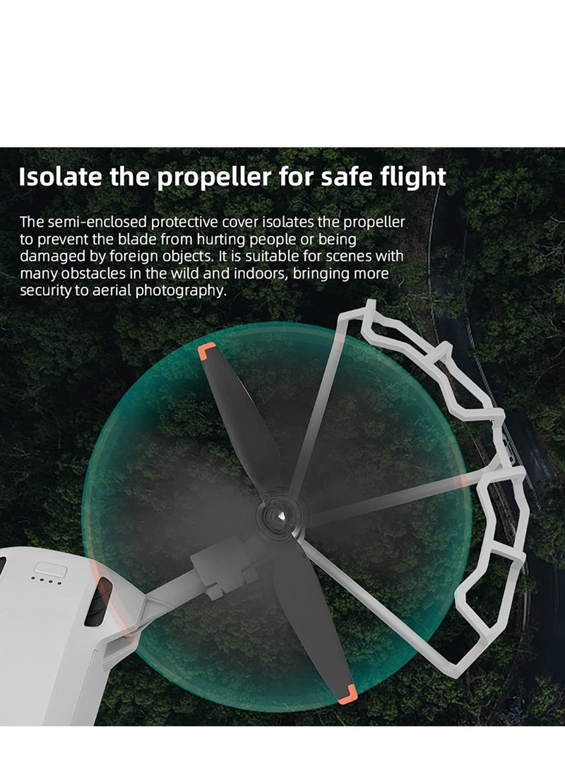SYOSI Propeller Guard For Dji Mini 3 Pro, Quick Release Blade Protection Kit, Collision, And Obstacle Resistant Removable Protector  - Image 4
