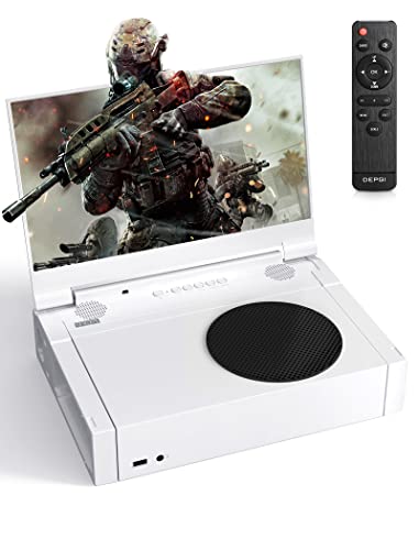 DEPGI 14" Portable Monitor for Xbox Series S (Not Included), 60Hz 1080P HD IPS Portable Gaming Monitor with Remote Control,Portable Monitor with HDR10,AMD FreeSync, 2X HDMI - Image 1
