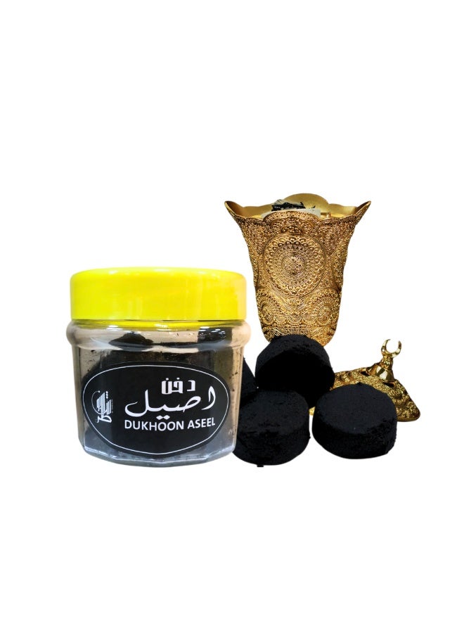 كاف كريشنس بخور دخون أصيل، الأفضل للمنزل والمجلس، عطر عود غني يدوم طويلاً، 140 جرام - Image 3