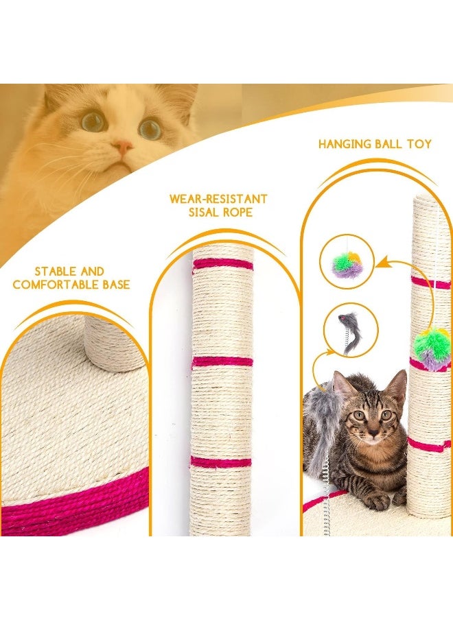 Mumoo Bear Mumoo Bear Cat Scratching Post for Indoor Cats and Kittens  - Image 2
