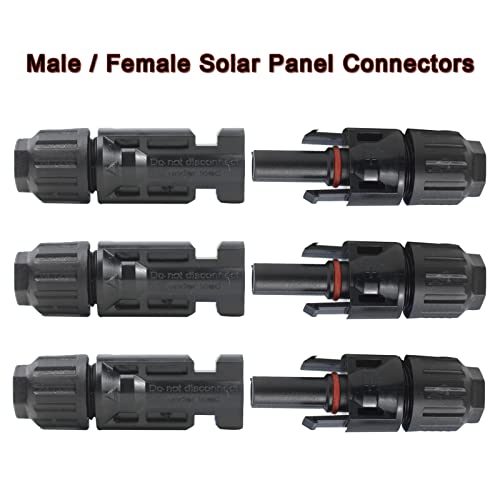 HEMRUNK Solar Crimping Tool Kit LY-2546B Crimping Pliers with Male Female Solar Cable Connectors, Solar Spanner Wrench for Connectors Solar Panel 2.5/4/6mm² AWG14/12/10 - Image 4