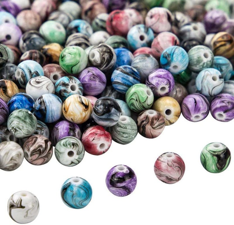 DIY Crafts 1 Set, Mix, 1 Set Contain 50X Jump Ring 10X Earring Hook 5X Tibetan Charms 5X Multi Charm 10X Space Acrylic Bead 1X Crystal String 25X Bead Bracelet Necklace Jewelr (1 Set, Mix) - Image 4