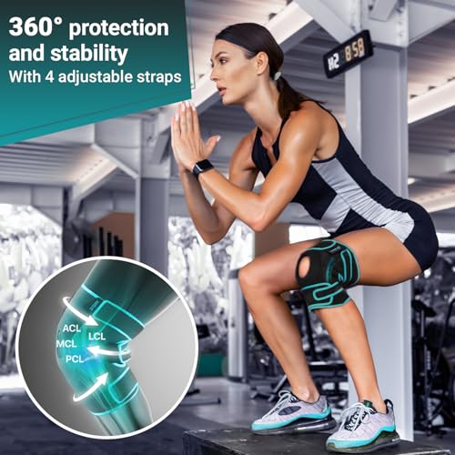 DR. BRACE ELITE Knee Brace with Side Stabilizers & Patella Gel Pads for Maximum Knee Pain Support and fast recovery for men and women-Please Check How To Size Video (Earth, Medium) - Image 5