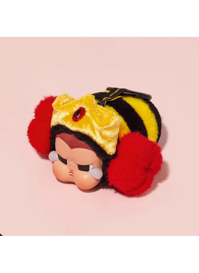 POP MART Bubble Mart CRYBABY Powerpuff Girls Series Vinyl Face Plush Blind Box Toy Ornaments-Specifications:Complete Set Of 6 Pieces  - Image 5