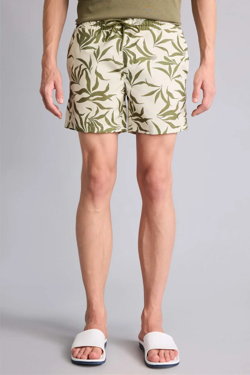 Defacto  Printed Swim Shorts for Men | Best Price UAE