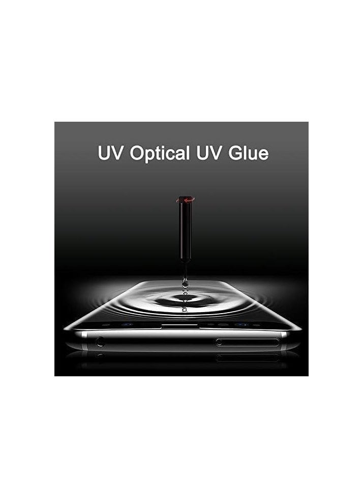 6 IN 1 UV Protective Tempered Glass Privacy Screen Protector 3D Curved Edge For Samsung Galaxy S24 Plus - clear