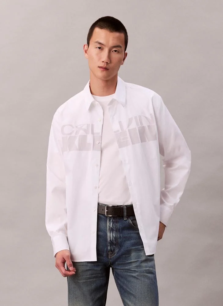 Calvin Klein Jeans Popline Regular Fit Shirt