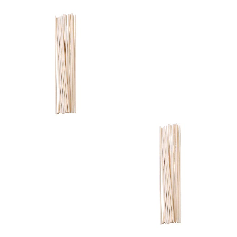 60 pcs Rattan Reed Sticks Natural Fragrance Straight Reed Diffuser Oil Diffuser Rattan Sticks - Image 1