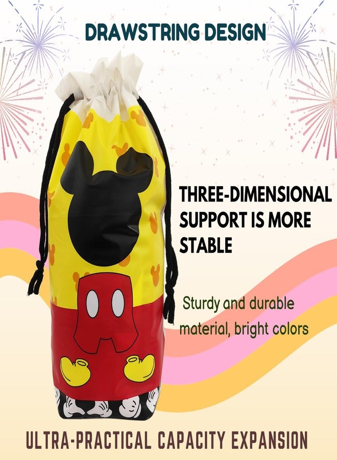 Eylola 48Pcs 7 x 10Inch Mouse Theme Plastic Treat Bags Mouse Theme Party Supplies Favors Cookie Chocolate Candy Snack Bags For Birthday Party Decoration Supplies - Image 4