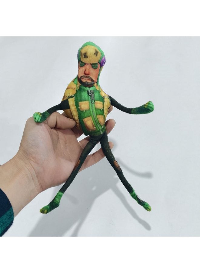The Fifth Personality 28cm Dry Mouse Without White Edges Doll Ultra-fine Hands And Feet Skeleton Movable Abstract Doll-Specifications:28cm-Color:Green Turtle  - Image 1