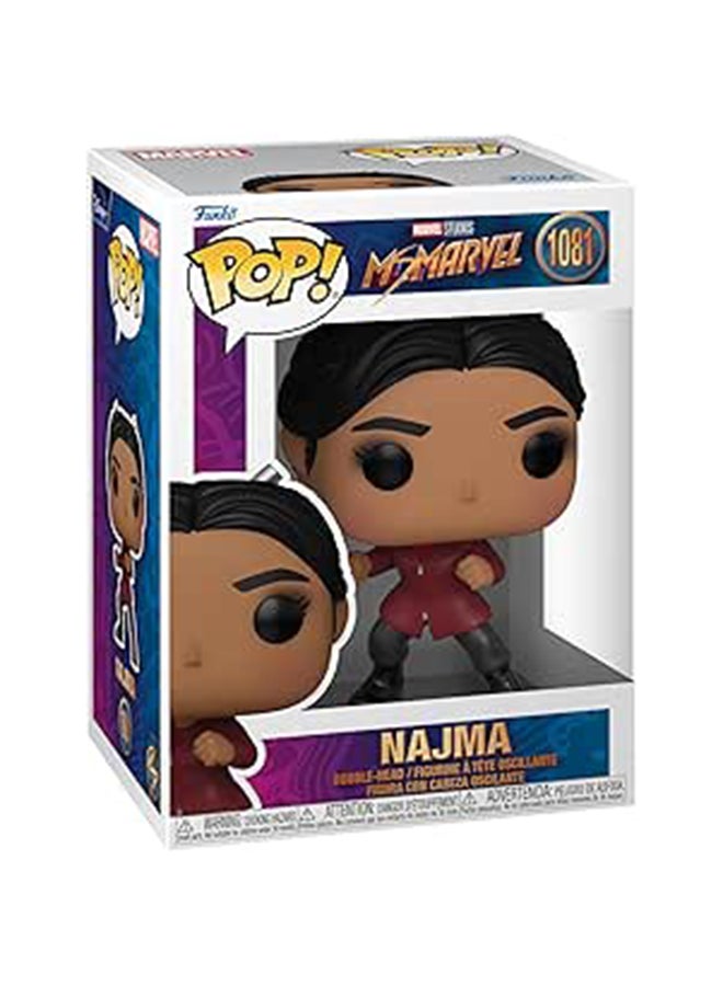 Funko Pop! Marvel: Ms. Marvel - Najma Vinyl Figure - Image 3