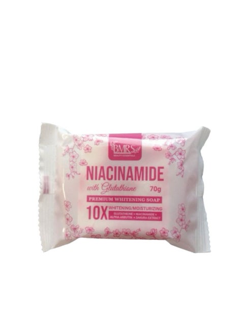 Niacinamide with Glutathione Premium Whitening Soap 70g