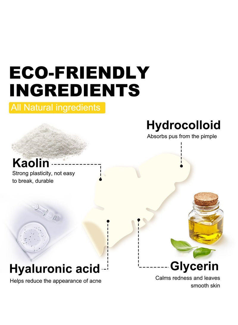 إليمي رقعة مسام الأنف اللطيفة لإزالة الرؤوس السوداء، رقعة إزالة الرؤوس السوداء بالفحم لمسام الوجه ومسام الأنف 12 قطعة - Image 3