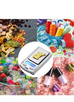 Excefore Portable Gram Scale, Mini Digital Scale Gold Jewelry Scale, Professional Accurate Electronic Scale 200g to 0.01g, Pocket Precision Balance with Battery for jewels, Herb, Food,1PCS  - Image 4