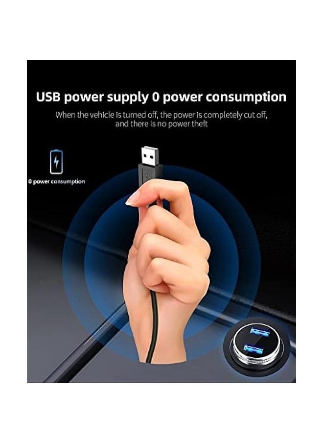 Car HUD Speedometer, Clear Speed Display, Voice Alerts, USB Power Cable - Ideal for Cars, Trucks, Buses - KM/H