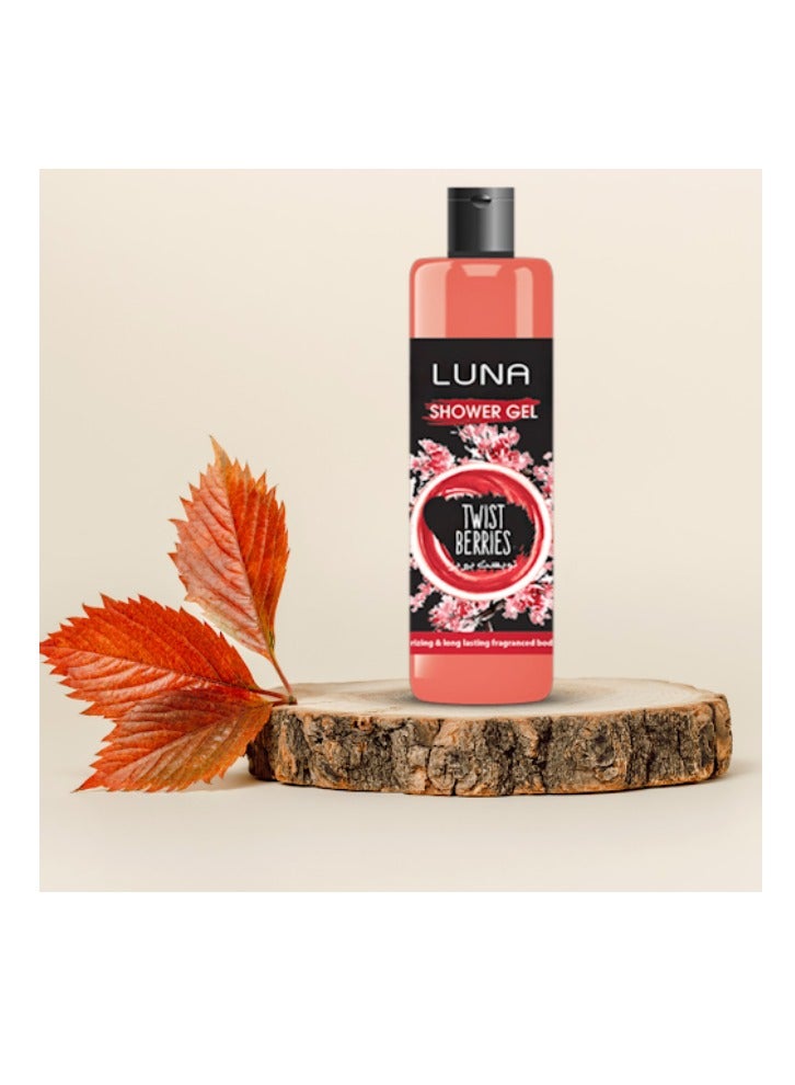 Luna Shower Gel Twist Berry 500 ML  - Image 1