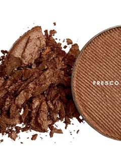Honeybee Gardens Pressed Powder Eye Shadow Single REFILL : 13 grams 26mm standard size pan : PAN ONLY NO COMPACT : Vegan Gluten Free Cruelty Free Natural & Clean Ingredients (Fresco)  - Image 4