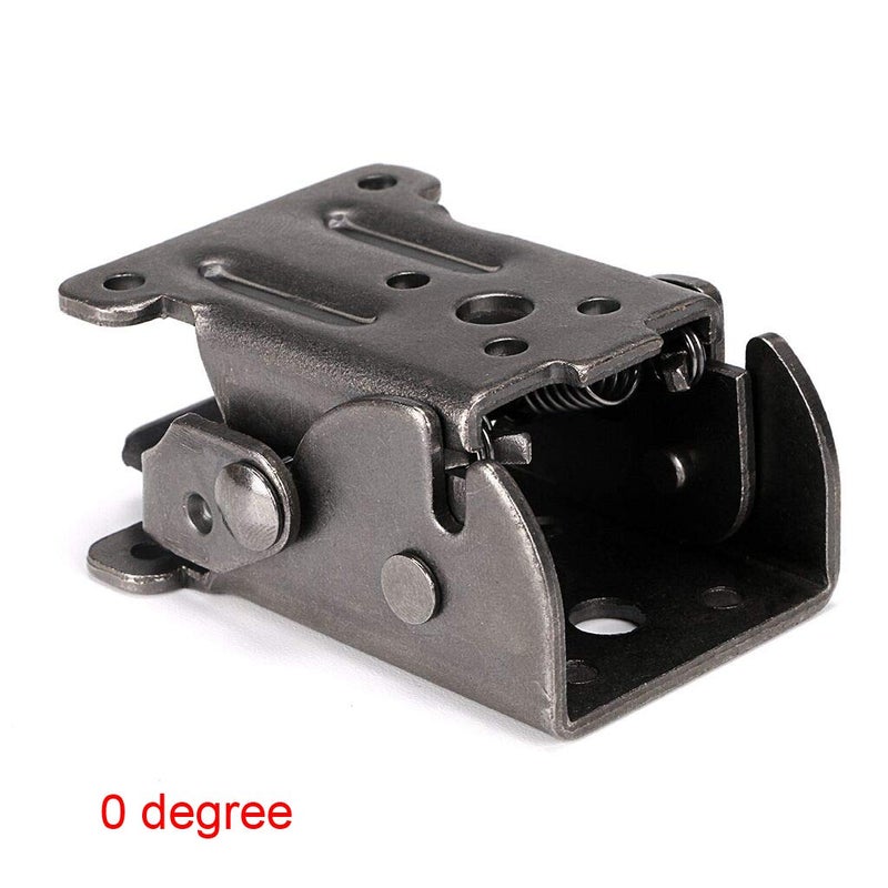 MDLUU Table Leg Folding Brackets, Foldable Hinge Hardware, Self- Lock Extension Collapsible Shelf Bracket Support for Bed Leg, Wall Shelf, Saving Space, Pack of 4 - Image 4