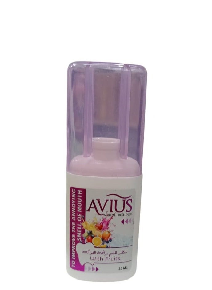 أفيوس 2 قطعة من معطر للفم براحة الفواكة  ٢٥مل - Image 2