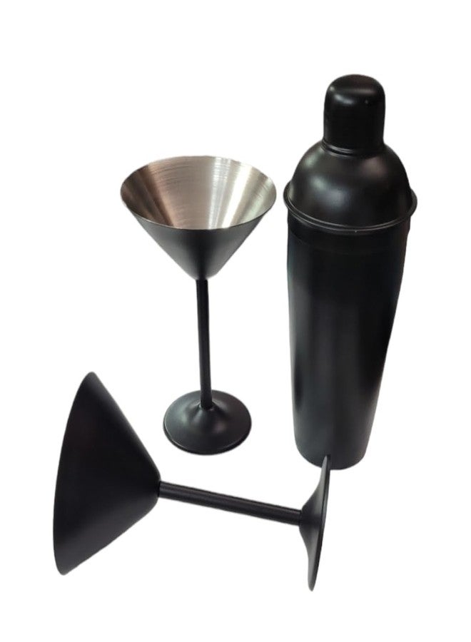 Proniks Stainless Steel Ice Bucket 1Liter and Bar Accessories in(Pack of 14) in Multi Color for Home, Bar and Mini Bar and for Cocktail and mocktail Parties.Make in India - Image 3