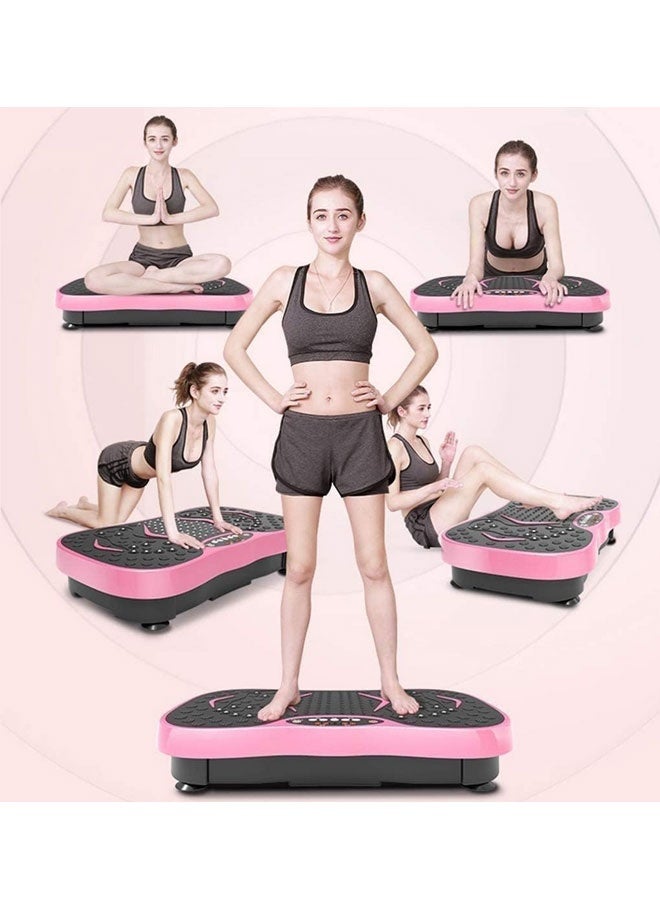 ماكس سترينث لوحة اهتزاز مع حزام منصة اهتزاز متحركة شديدة التحمل جهاز اهتزاز لكامل الجسم لفقدان الوزن - Image 5