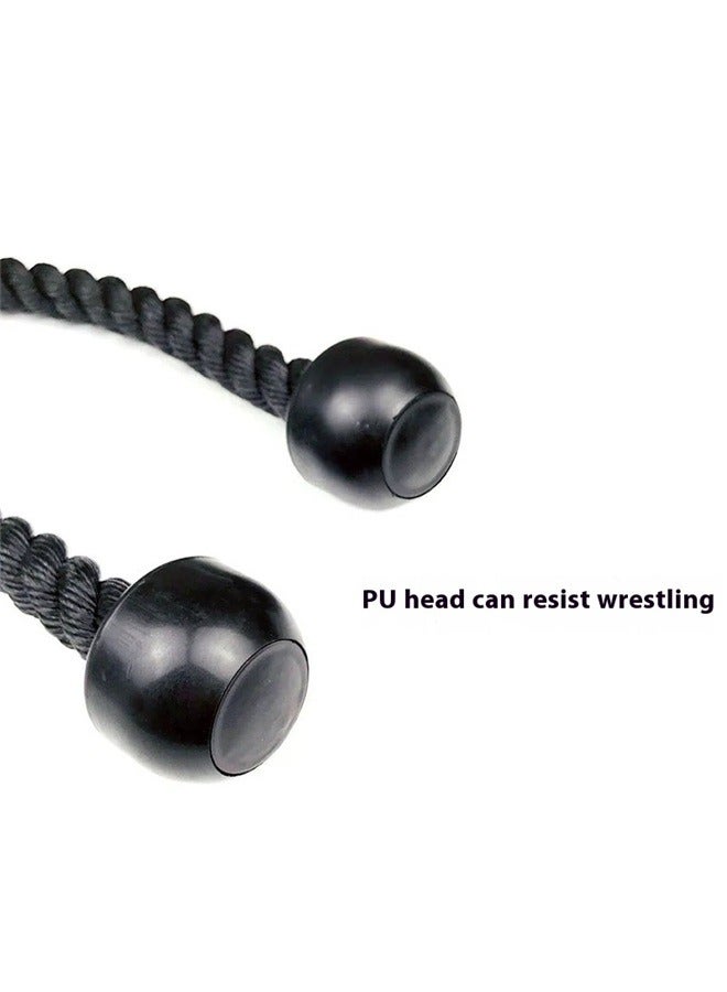 yongsheng Gym Pull Rope, Triceps Training Pull Cable Fitness Equipment Attachment，70cm Triceps Rope Cable Attachments – Versatile Home Gym Cable Machine Accessories – Pull Down Attachment for Enhanced Weight Fitness - Image 2