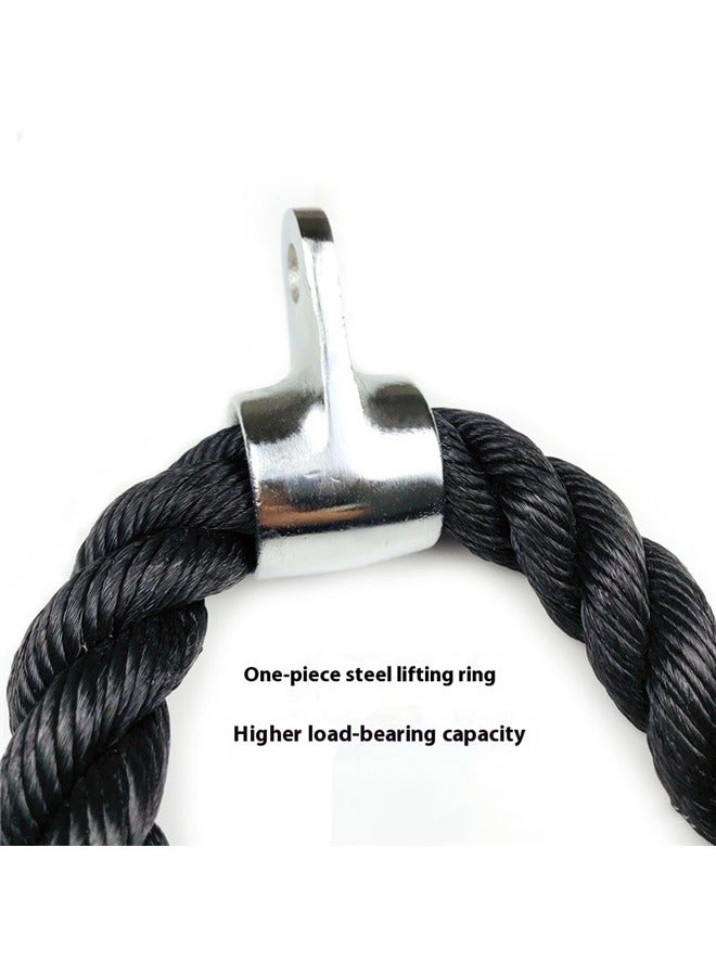 yongsheng Gym Pull Rope, Triceps Training Pull Cable Fitness Equipment Attachment，70cm Triceps Rope Cable Attachments – Versatile Home Gym Cable Machine Accessories – Pull Down Attachment for Enhanced Weight Fitness - Image 3