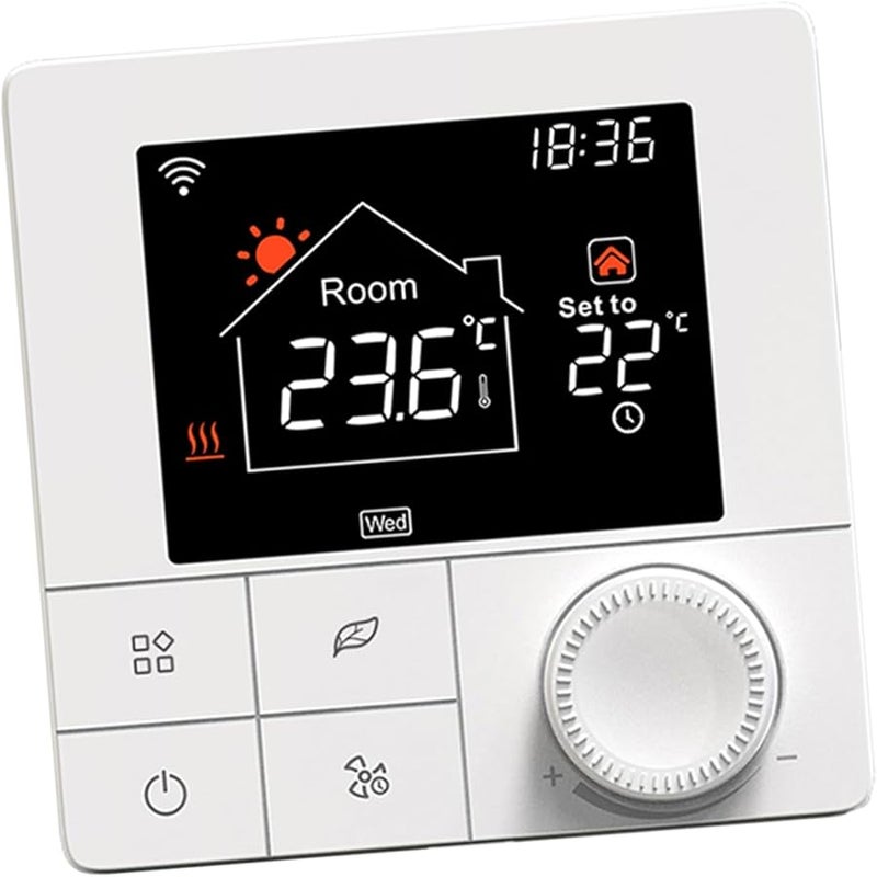 Smart Thermostat For Water Heating 3A Large LCD Voice App Weekly Programmable - Image 1