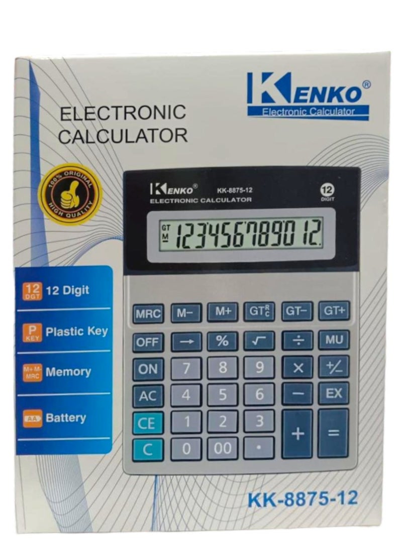 Kenko Multifunctional Electronic Standard Calculator Suitable For Accountants And Business Managers - Image 5