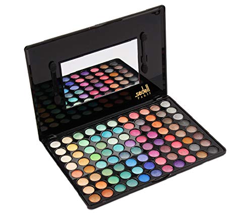 Sedell Eyeshadow Palette Makeup Matte Shimmer Palette Eye Shadow Kit Set Of 88 Colors Multicolor 60 g - Image 1