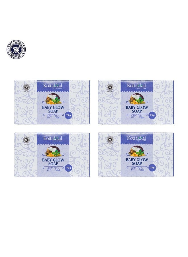 Kottakkal ayurveda صابون بيبي جلو 75 جرام مع مكونات طبيعية - عبوة من 4 - Image 2