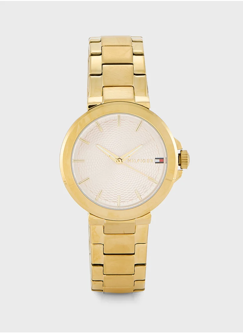 تومي هيلفيغر Lori Analog Steel Strap Watch
