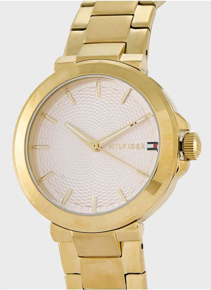 تومي هيلفيغر Lori Analog Steel Strap Watch