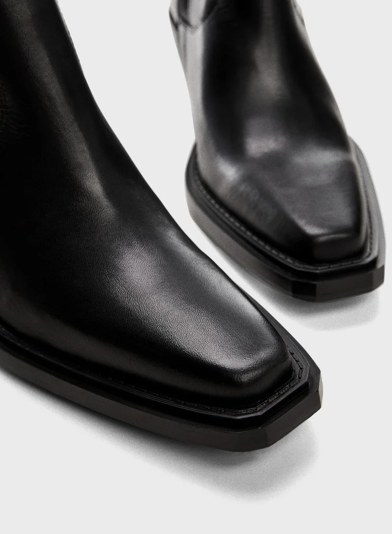 MANGO Ande Ankle Boots