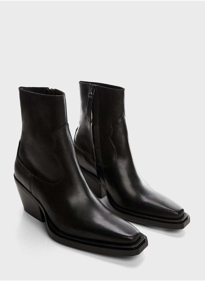 MANGO - Ande Ankle Boots - Image 1