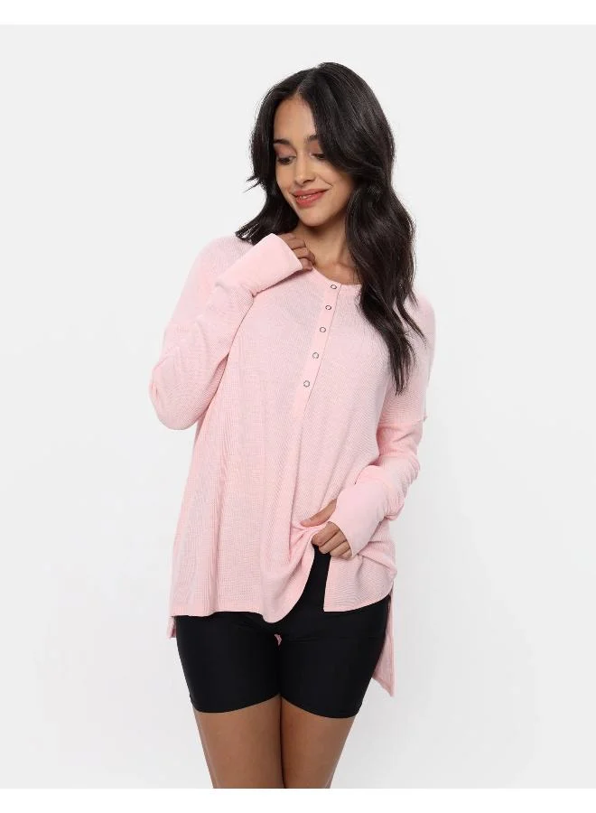 Aerie Button Detail T-shirt