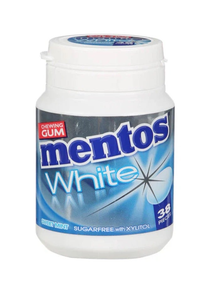 منتوس مينتوس الأبيض لبان بالنعناع 38 قطعة