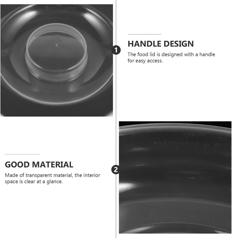 Insulated Food Cover 2pcs Thickened Dustproof Food Tent Covers with Lids for Indoor and Outdoor Use - Image 3