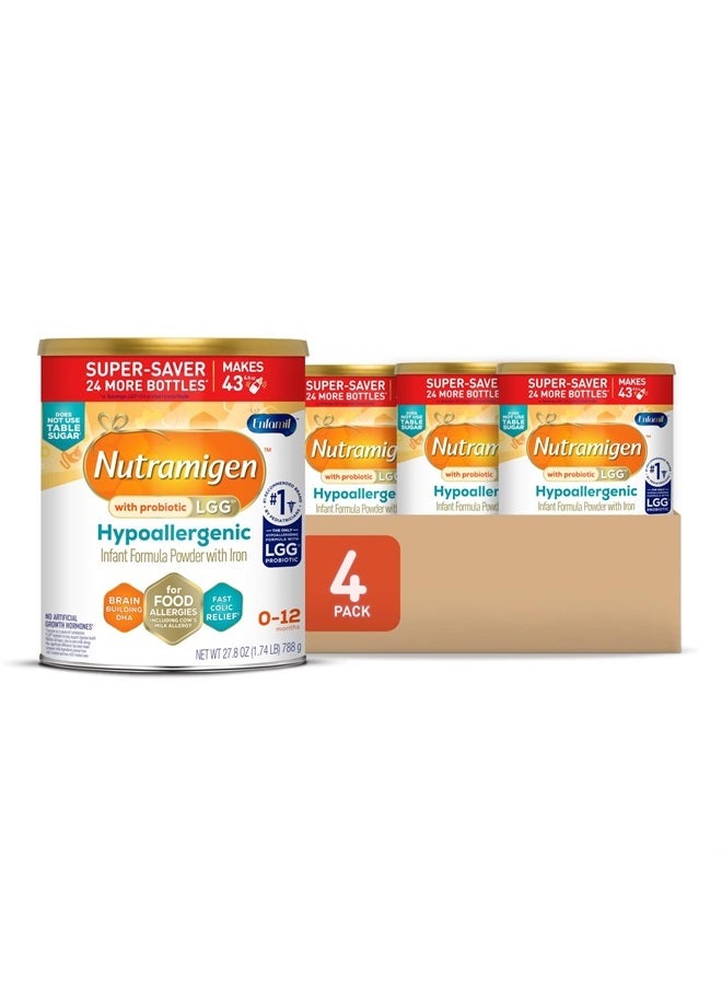 Enfamil Nutramigen Hypoallergenic Baby Formula, Lactose Free