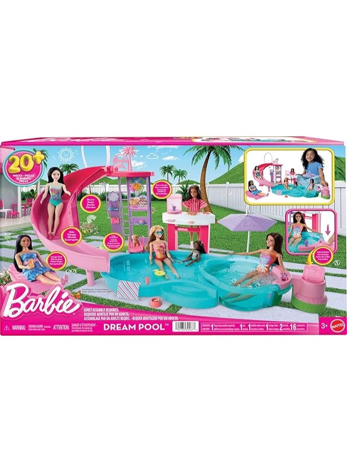 Barbie Dream Pool Playset JFP01 - Image 1