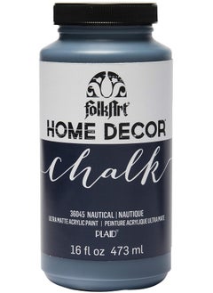 FolkArt Nautical 36045 Home Decor Chalk Acrylic Paint 16 Oz 16 Ounce 16 Fl Oz (Pack Of 1)  - Image 1