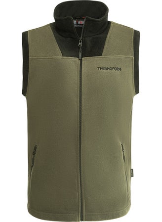 Thermoform Evo Pro Polar Vest Khaki-Black  - Image 1