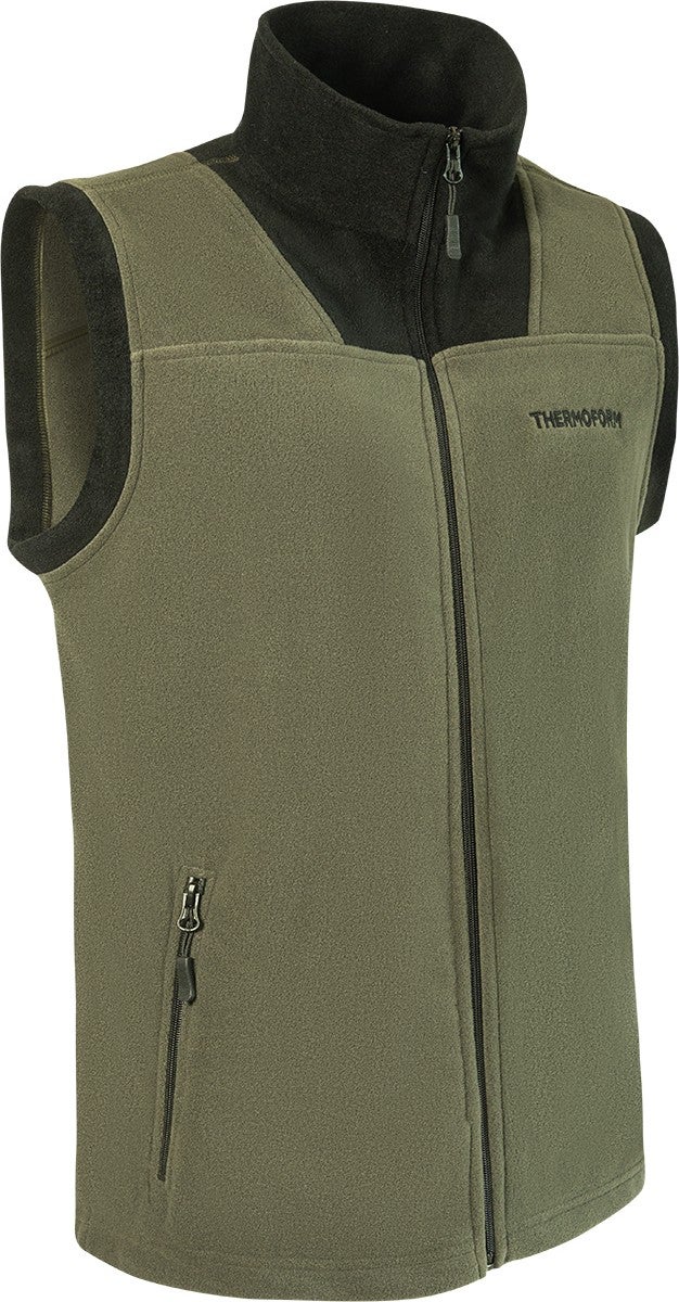 Evo Pro Polar Vest Khaki-Black